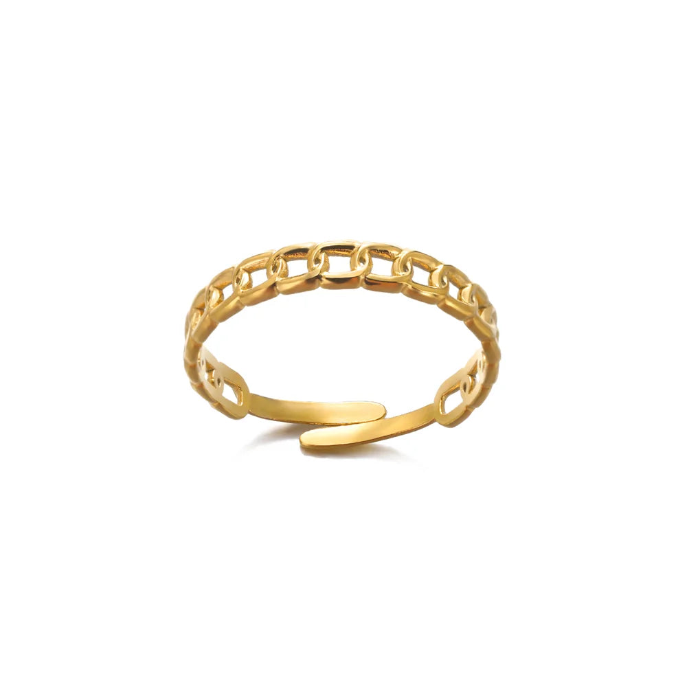 Lumelle Adjustable Gold Rings Collection