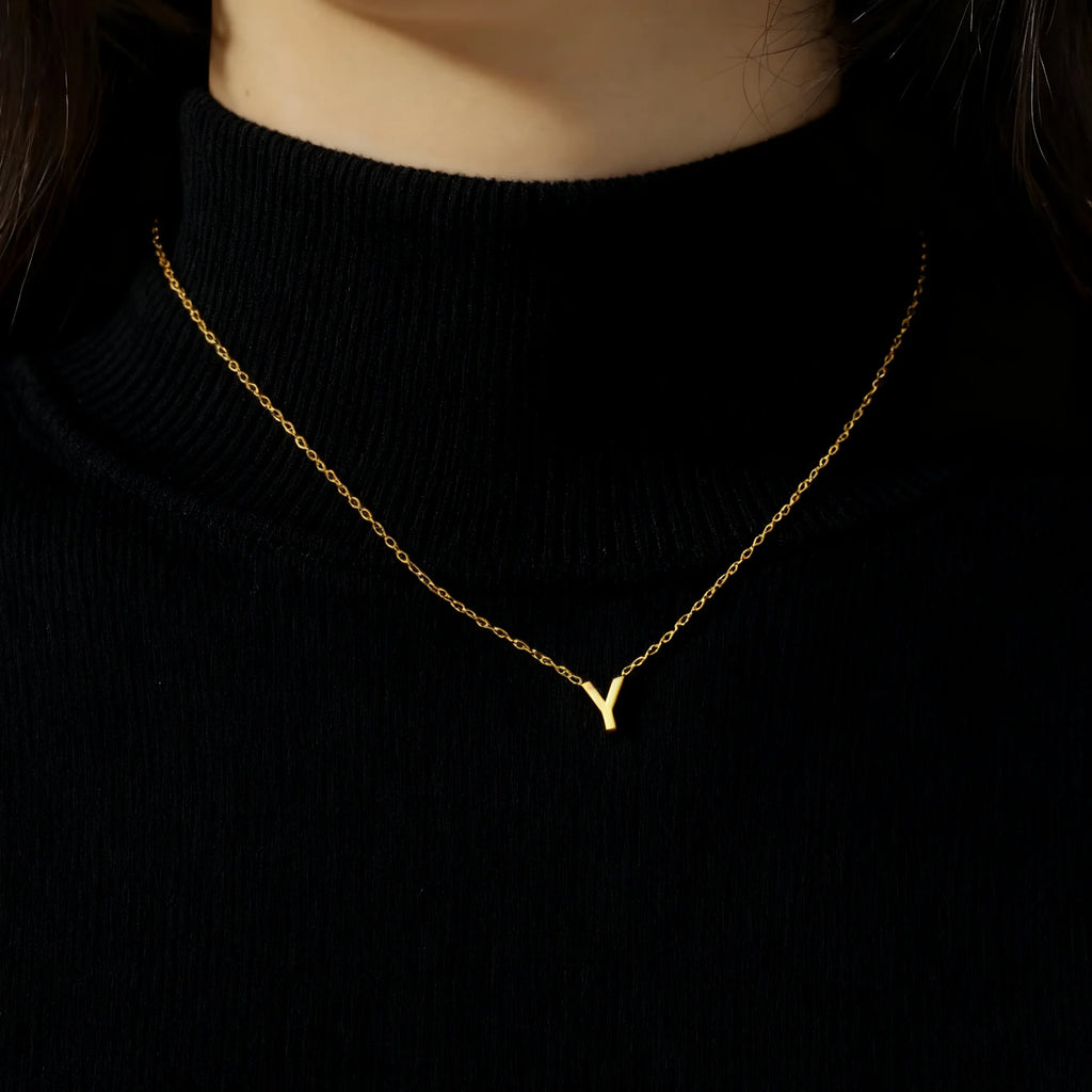 Lumelle Initial Necklace