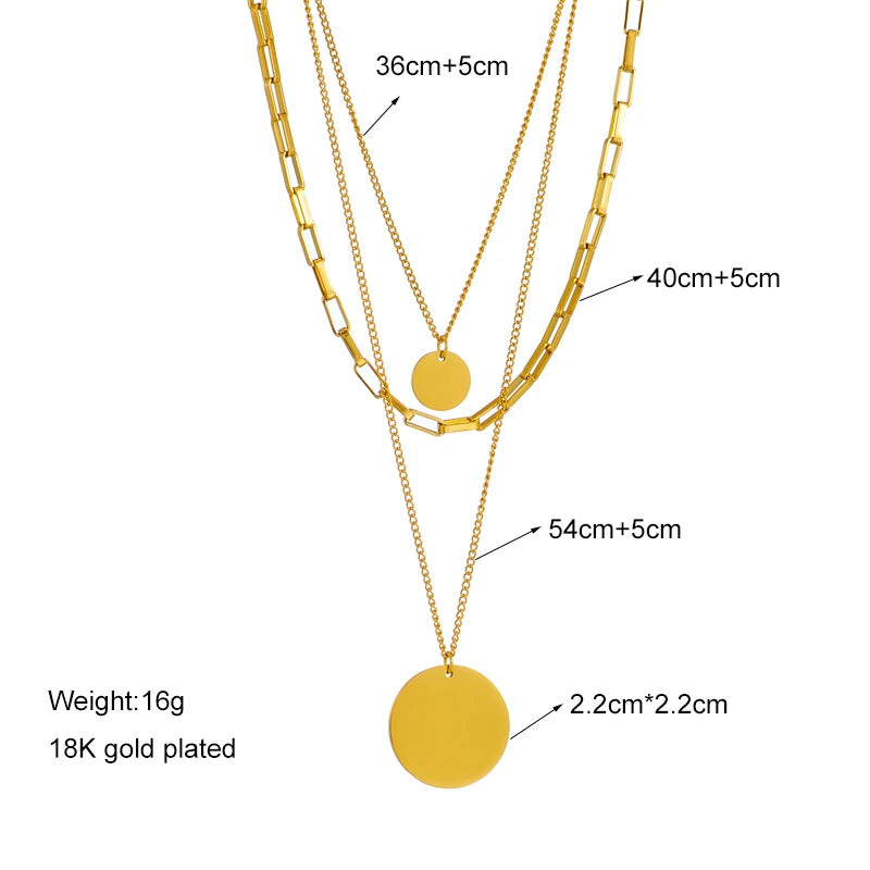 Lumelle Layered Elegance Necklace Set