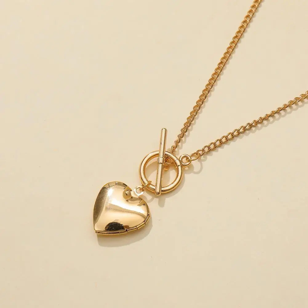 Lumelle Heart Link Necklace