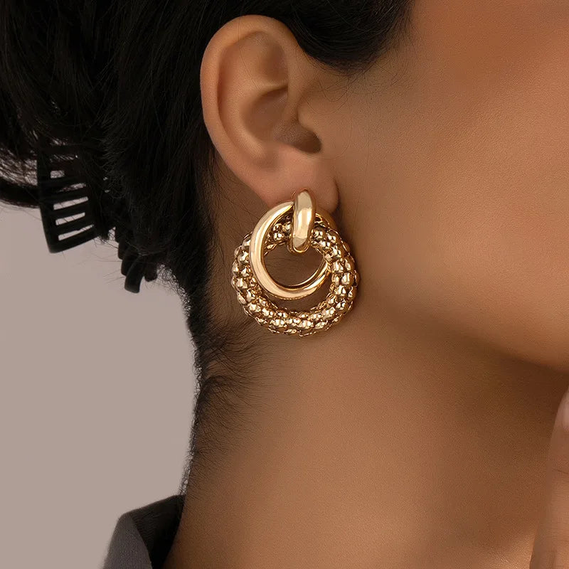 Lumelle Bold Loop Earrings