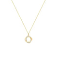 Lumelle Twisted Circle Necklace