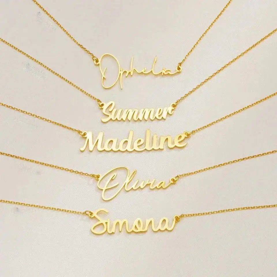 Lumelle Signature Name Necklace