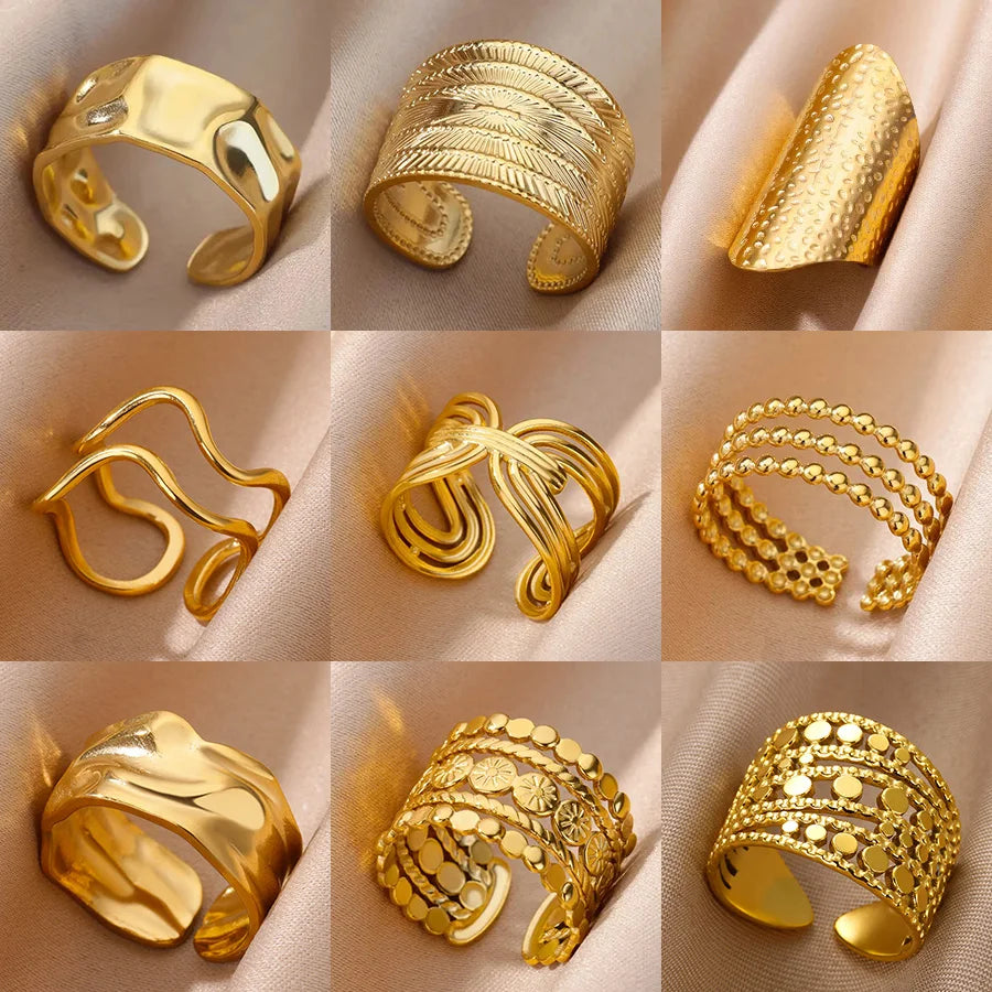Lumelle Bold Elegance Rings Collection