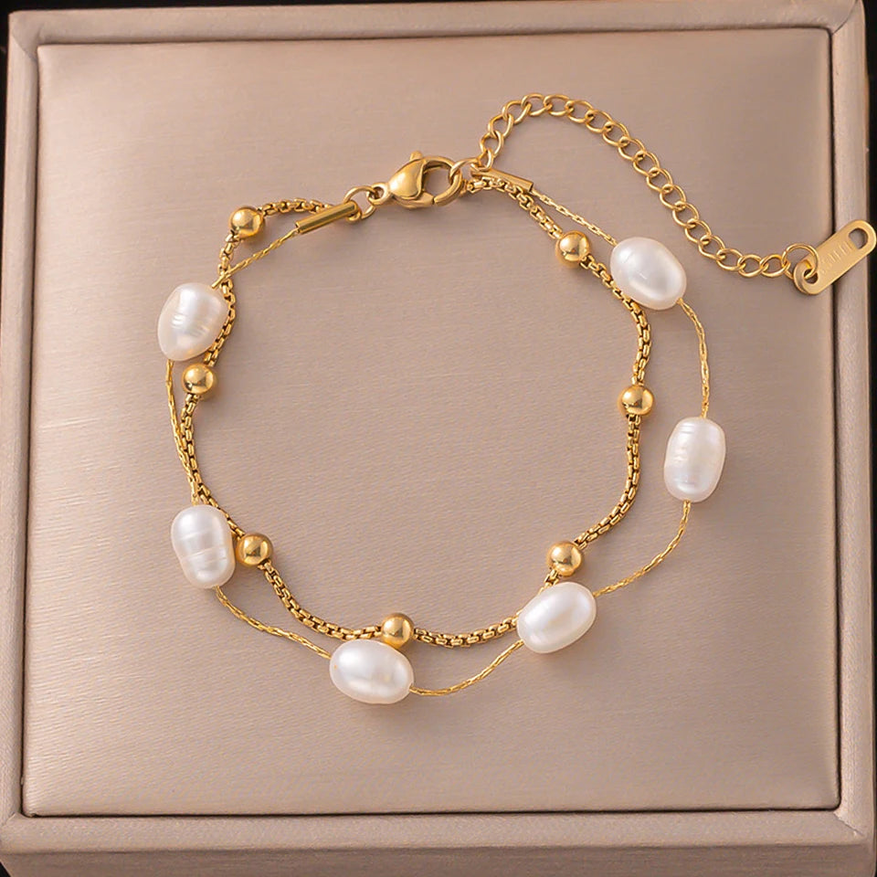 Lumelle Pearl Harmony Bracelet