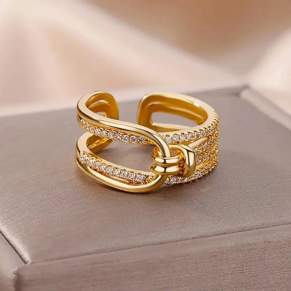 Lumelle Infinity Link Ring