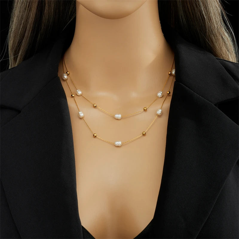 Lumelle Pearl Harmony Necklace