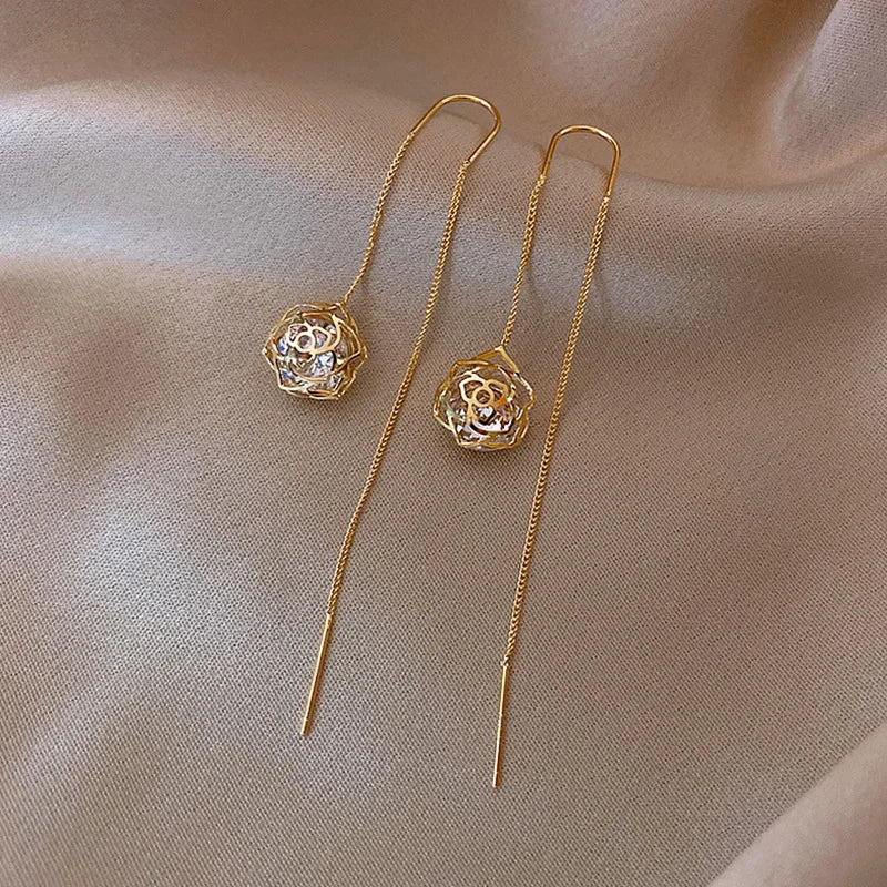 Lumelle Golden Bloom Earrings