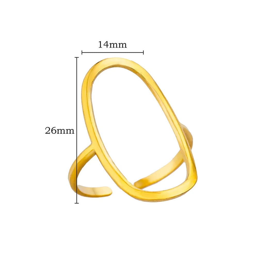 Lumelle Adjustable Gold Rings Collection