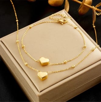 Lumelle Golden Heart Duo Set